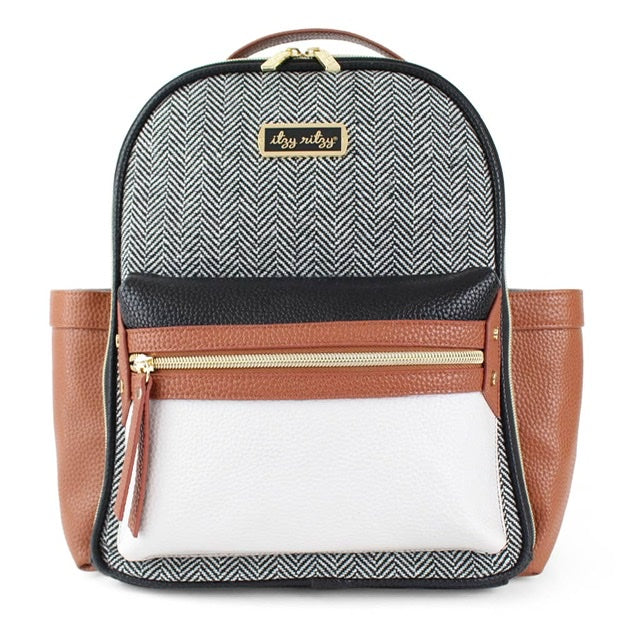 diaper bag backpack mini Itzy Ritzy Coffee & Cream Mini Diaper Bag Backpack – Sunshine+Sass