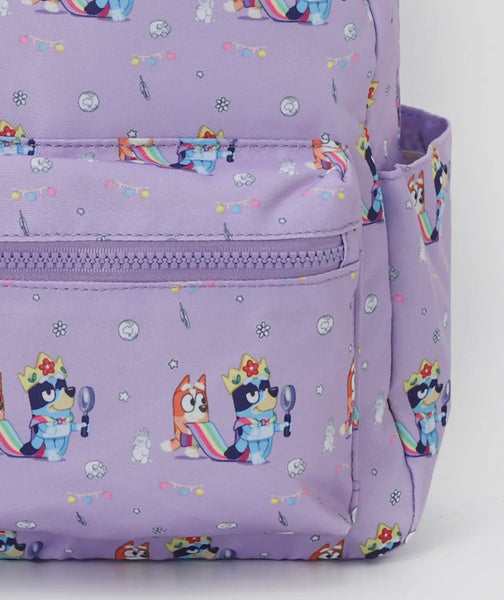 Purple Cartoon Backpack