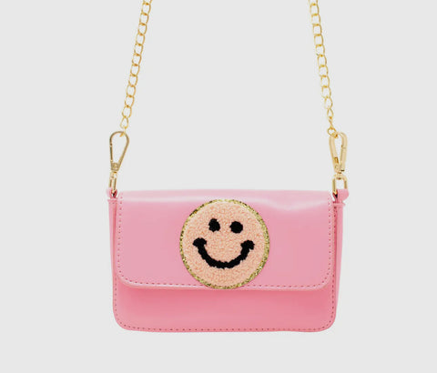 Happy Face Clutch Bag