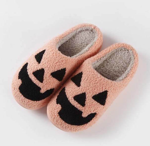 Women’s Pumpkin Slippers