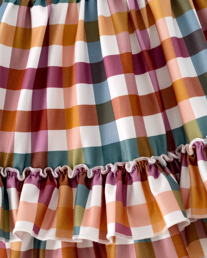 Fall Dresses Brown Plaid Ruffle Girl Twirl Kids Dress Sunshine+Sass Fall Dresses Brown Plaid Ruffle Girl Twirl Kids Dress Sunshine+Sass