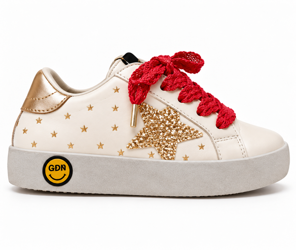 Pre Order Exclusive Gold Twinkle Holiday Sneaker