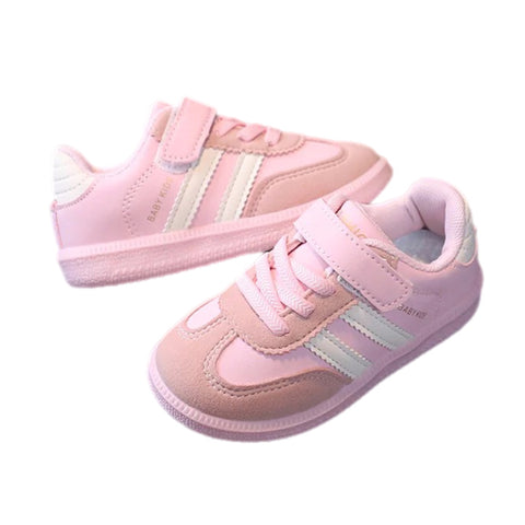 Nikki Pink Stripe Sneaker