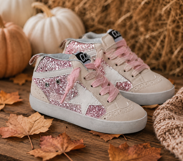 Pre Order Harper Pink High Top