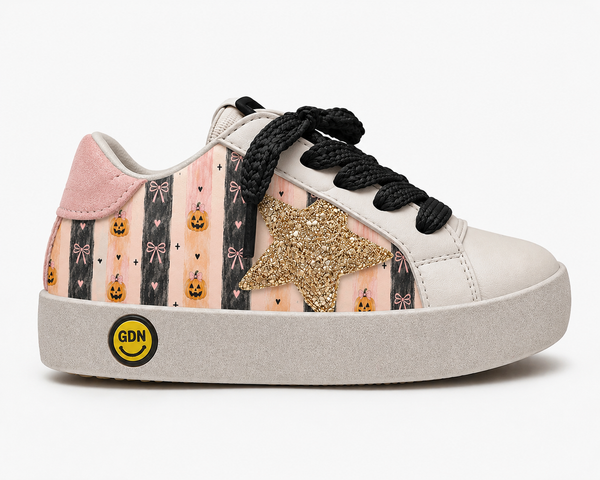 Pre Order Exclusive Pumpkin Stripe Sneakers