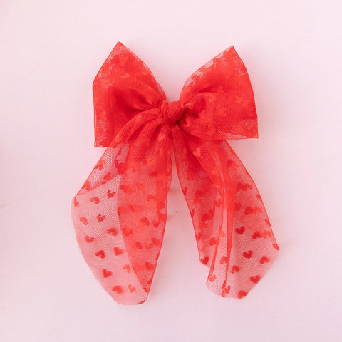 Lovey Dovey Tulle Statement Bow