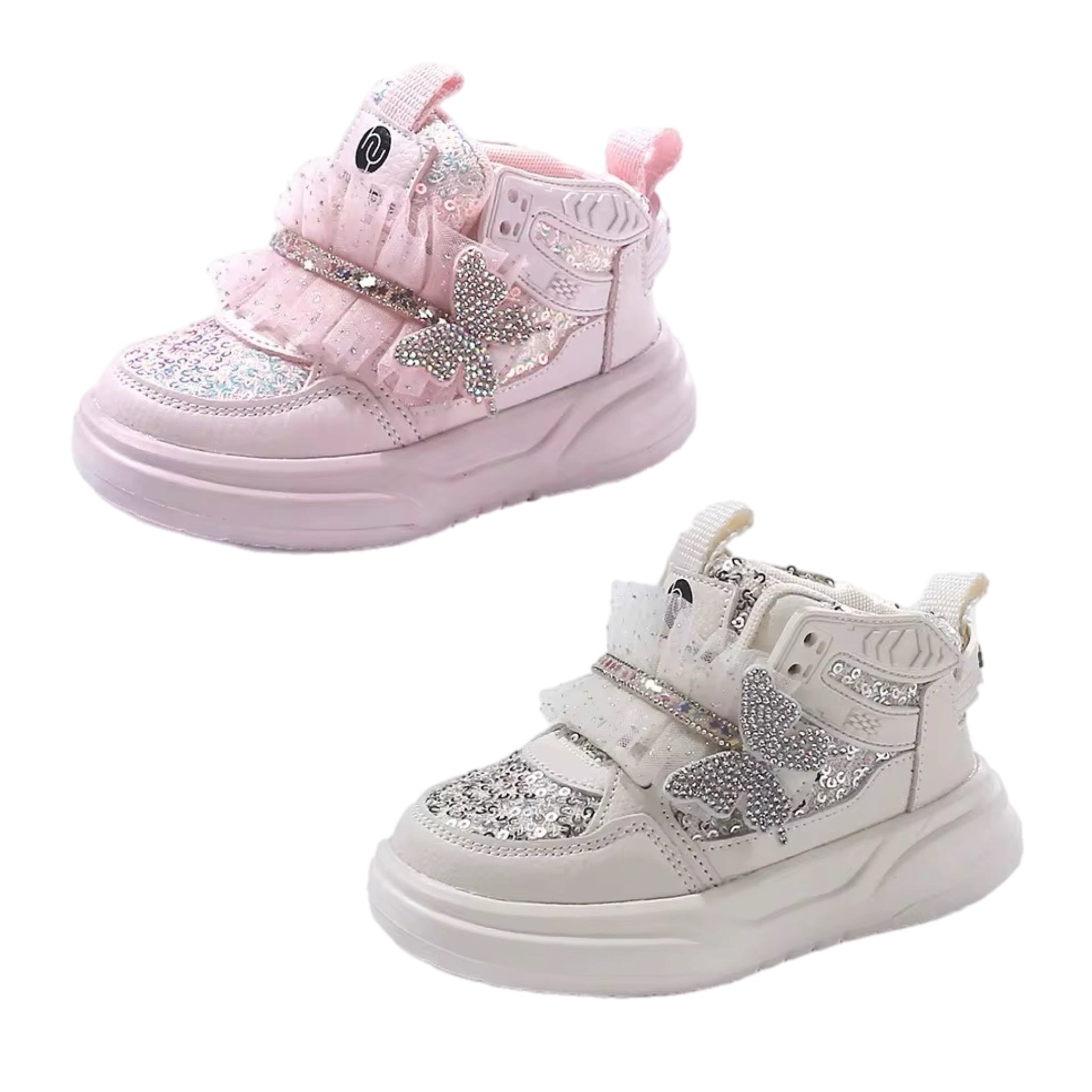 Butterfly Ruffle Sneaker