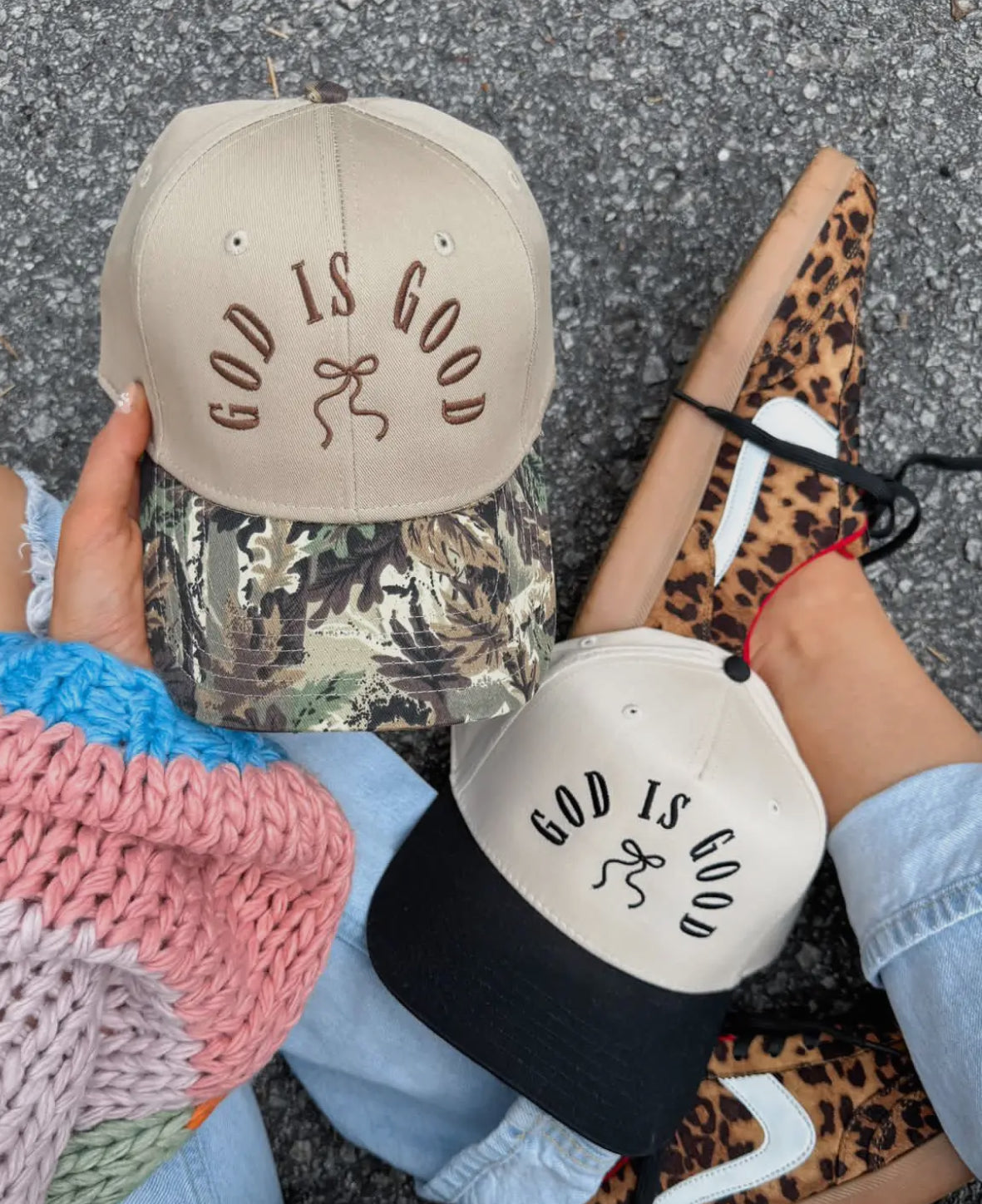 God is Good Embroidered Hat