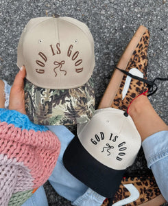 God is Good Embroidered Hat
