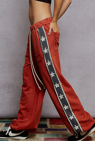 Star Patch Pants