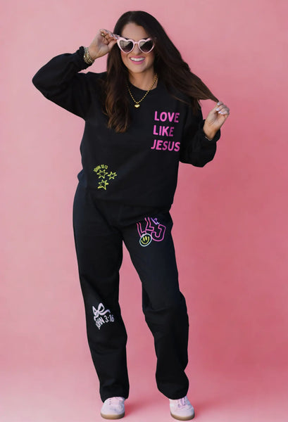 Mommy & Me Love Like Jesus Sweatshirt