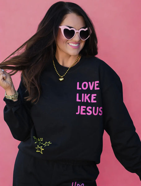 Mommy & Me Love Like Jesus Sweatshirt