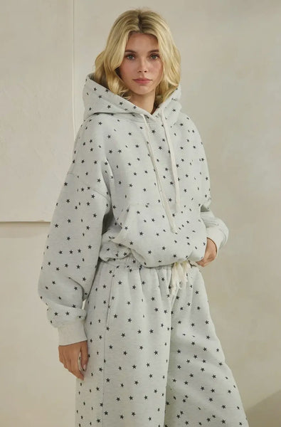 Grey Star Hoodie