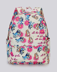 Pink Daisy Character Backpack