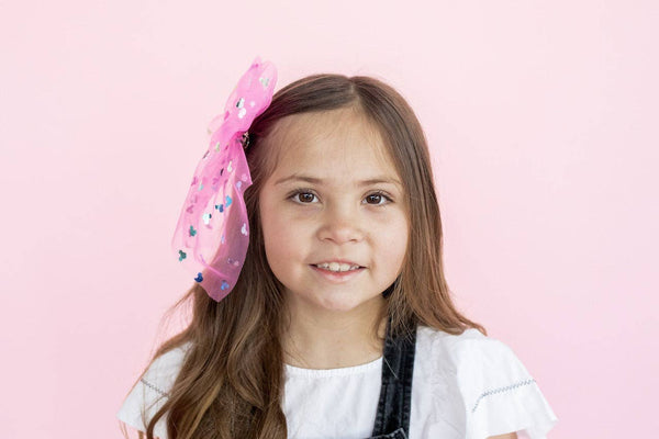 Bibbidi Bobbidi - Pink | Tulle Statement Bow