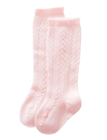 Pink Knitted Stockings