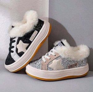 Kenley Fur Sneakers ONLY SIZES 7C & 8C