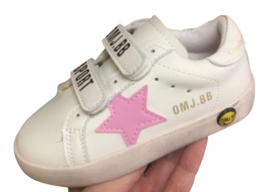 Reece Pink Star Sneaker