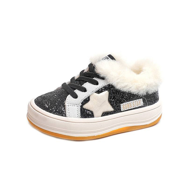 Kenley Fur Sneakers ONLY SIZES 7C & 8C