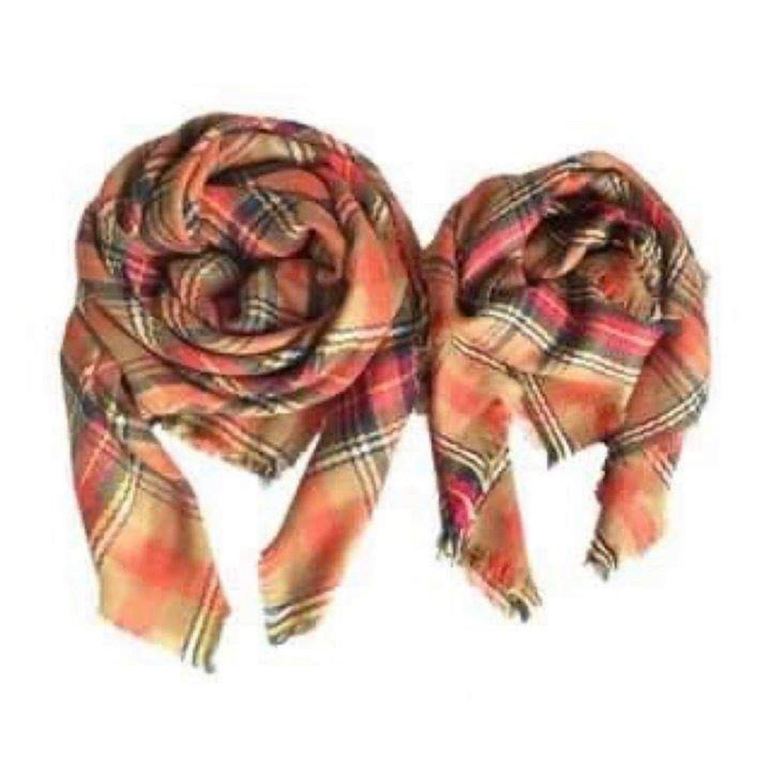 Mommy and Me Scarf -Orange