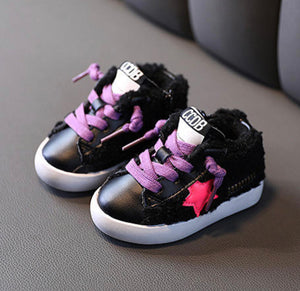 Stella Infant/Toddler Fuzzy Sneaker