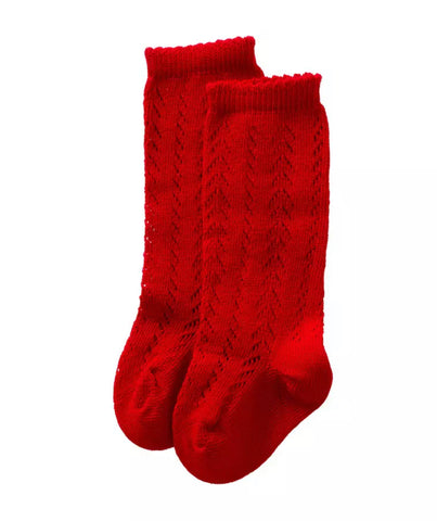 Red Knitted Stockings
