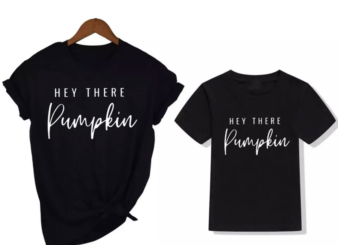 mommy and me pumpkin shirts