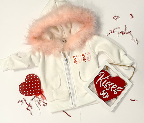 Exclusive Miss Valentine Faux Fur Sweatsuit